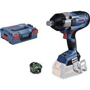 Bosch Professional BITURBO accuslagmoersleutel GDS 18V-1050 HC (aanhaalmoment 1.050 Nm, losbreekmoment 1.700 Nm, incl. connectiviteitsmodule, zonder accu's en lader, in L-BOXX 136)