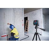 Bosch Professional GLL 2-15 G Kruislijnlaser Groen + Plafondklem DK 10 In Koffer - 0601063W02