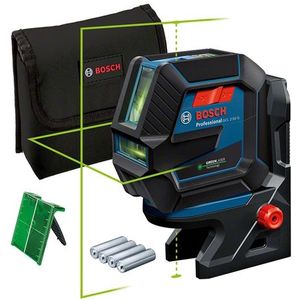 Bosch Professional - GCL 2-50 G - Kruislijnlaser - Groen - Inclusief DK 10 Plafondklem in Koffer