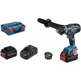 Bosch Professional GSR 18V-150 C Accuboormachine - BITURBO - Met 2x Accu (8.0Ah) en Lader