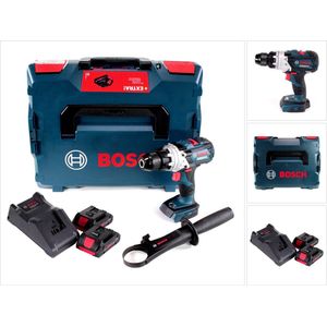 Bosch Professional GSB 18V-110 C Accu klop-/schroefboormachine Bluetooth 18V ProCore 4.0Ah (2x) in L-Boxx - 06019G030B