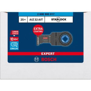 Bosch Accessories 1x Expert MetalMax AIZ 32 AIT multitoolzaagbladen (voor Staal, Roestvrij staal, Breedte 32 mm, accessoires Multitool)