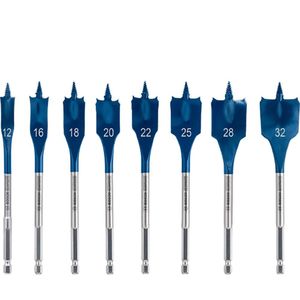 Bosch 8-delige houtborenset: afmetingen 12, 16, 18, 20, 22, 25, 28, 32 mm