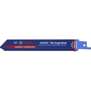 Bosch 10x EXPERT Thin Tough Metal S 922 EHM reciprozaagblad (voor Roestvrijstalen buizen, Roestvrijstalen buizen, Lengte 150 mm, Professional Accessoires Reciprozaag)