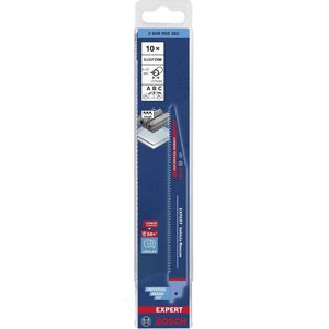 Bosch Accessories 10x Expert ‘Vehicle Rescue’ S 1157 CHM reciprozaagblad (voor Glas, Robuust staal, Lengte 225 mm, accessoires Reciprozaag)