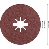 Bosch - Expert R781 X-LOCK - Keramische Prisma-Fiberschijf - 115 mm - K80