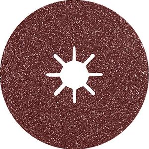 Bosch 25x EXPERT R781 keramische prisma-fiberschijven (voor Staal, Roestvrij staal, Ø 180 mm, Korrel 36, Professional Accessoires Grote haakse slijper)