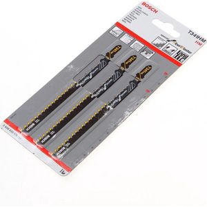 Bosch Accessories 2608900564 Expert 'Fiber Plaster' T 341 HM decoupeerzaagblad, 3 stuks 3 stuk(s)