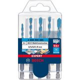 Bosch - Expert Hex-9 Multiconstructieboor - 4/5/6/8 Mm - 5 Eenheden