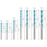 Bosch Accessories EXPERT CYL-9 MultiConstruction 2608900648 Multifunctionele boorset 7-delig 5.5 mm, 5 mm, 6 mm, 6 mm,