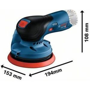 Bosch Professional GEX 12V-125 Accu Excenterschuurmachine 12V Basic Body - 0601372101