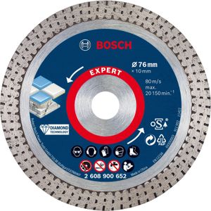 EXPERT HardCeramic 76 mm Diamanttrennscheiben 76 x 1,5 x 10 mm. für Mini-Winkelschleifer