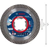 Bosch - Expert Hard Ceramic - Diamantdoorslijpschijf - 85x1.4x7 Mm