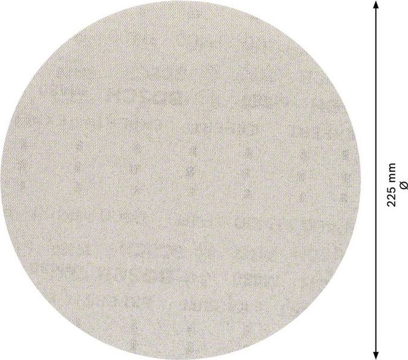 Expert M480 Schuurnet - K100 - 225 mm - 1 stuk