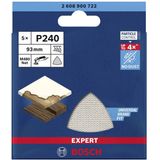 Bosch - EXPERT M480 - Schuurnet - Ongeperforeerd - Korrelgrootte 240
