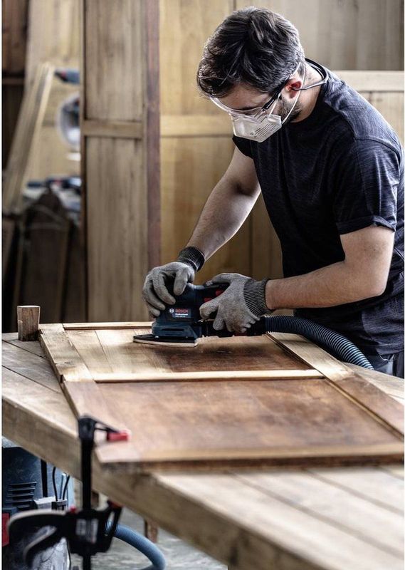 Bosch - Expert M480 - Schuurpapier - Netstructuur - Hoge Efficiëntie