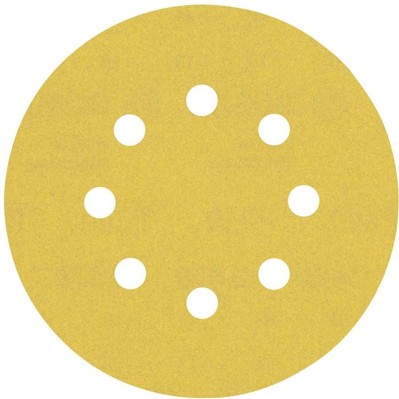Bosch 5x Expert C470 Schleifpapier mit 8 Löchern für Exzenterschleifer 125 mm G 240 - 2608900809