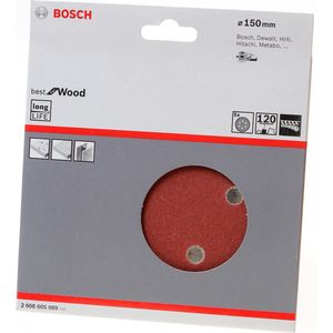Bosch 2608900817 EXPERT Schuurvel C470 Best For Wood And Pain - Diameter 150 M - Korrel 12 - 6 Gate