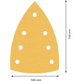 Bosch 2608901117 EXPERT Schuurvel C470 Best for Wood and Paint, 100 x 150 mm, korrel 120, 7 gaten, 10x