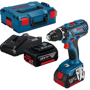 Bosch Professional GSR 18V-28 Accuboormachine - Met 2x 18 V (4.0 Ah) accu's - Inclusief koffer