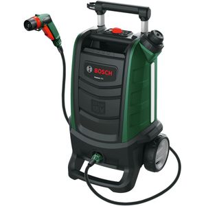 Draadloze Hogedrukreiniger Draagbare Elektrische Reiniger 21v 5600mah Lithiumbatterij 30bar Werkdruk Voor Car Cleaning Tuin Watering,1Battery Box FoldingBucket