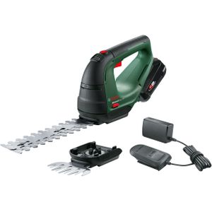 AKTION: BOSCH Home & Garden AdvancedShear 18V-10 Grasschere 18,0 V, mit Akkus mit Prämie nach Registrierung
