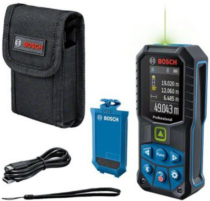 Bosch Professional GLM 50-27 CG Laser Afstandmeter- 50 Meter - Inclusief Oplaadbare Accu