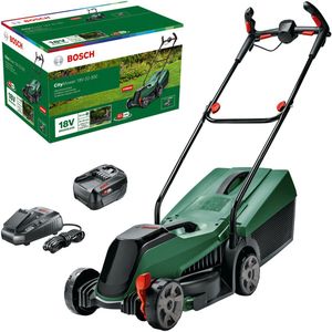 Bosch CityMower 18V-32 Accu grasmaaier - Met 18 V accu en lader - Maaibreedte: 32 cm