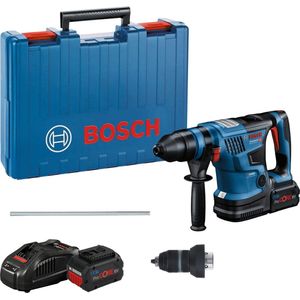 Bosch Professional GBH 18V-34 CF Accu Boorhamer - BITURBO - Met 2x 18 V Accu en Lader - In Koffer