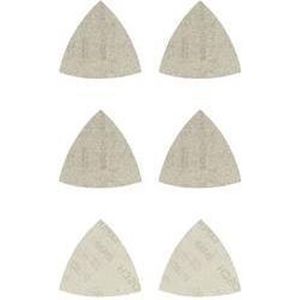 Bosch 6x EXPERT M480 schuurnetset (voor Verf op hout, Hardhout, Ø 93x93 mm, Korrel 2x80, 2x120, 2x180, Professional Accessoires Deltaschuurmachine)
