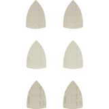 Bosch EXPERT M480 Schuurnetset Geperforeerd - Korrelgrootte 80, 120 - Stofafzuiging