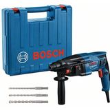 Bosch Professional GBH 2-21 Boorhamer - 720 W - Met 3-delige SDS-plus Borenset - In Koffer