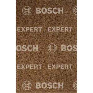 Bosch Professional 20x Expert N880 vliespads (voor Stalen platen, 152 x 229 mm, Mate van fijnheid grof A, accessoires Handmatig schuren)