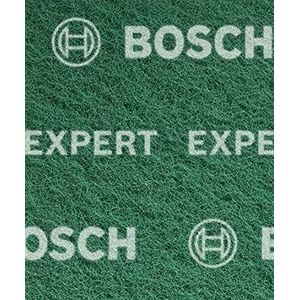 Bosch 1x EXPERT N880 vliespad (voor Stalen platen, Roestvrij staal, Ø 152 x 229 mm, Ultra fine S, Professional Accessoires Handmatig schuren)