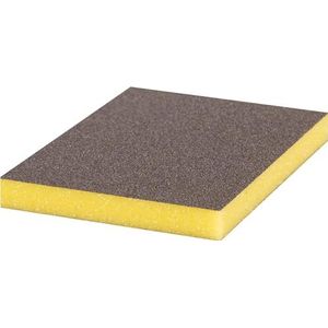 Bosch 1x EXPERT S473 Standard pads (voor Verf op hout, Zachthout, Ø 98 x 120 x 13 mm, medium, Professional Accessoires Handmatig schuren)