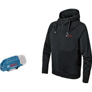 Bosch - GHH 12+18V XA - Verwarmde Hoodie - Zwart