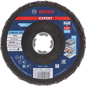 Bosch Accessories 2608901471 Bosch EXPERT SCM lamellenschijf medium 115 mm N475 N/A 1 stuk(s)