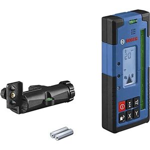 Bosch Professional laserontvanger LR 65 G (ontvangerhouder RB 60, 2 AA-batterijen, bereik: max. radius van 325 m, ideaal voor rotatielaser GRL 650 CHVG)