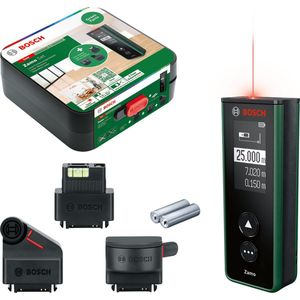 Bosch Zamo Set - Laserafstandmeter - Inclusief Lint - Wiel- en Lijnadapter - Batterijen
