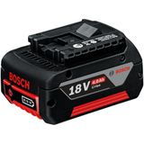 Bosch accu slagmoeraanzetter - GDX 18V-200 - 18V - 2x4.0 Ah accu en snellader - in L-Case