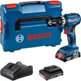Bosch Professional GSB 18V-45 Accu Klop-/Schroefboormachine 18V 2.0Ah In L-Boxx - 06019K3303