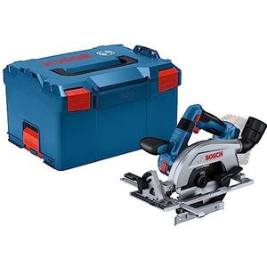 Bosch Professional 18V System accucirkelzaagmachine GKS 18V 57-2 L (zaagblad aan linkerkant, borstelloze motor, zaagdiepte van 57 mm bij 90°-zaagsneden, incl.1 x cirkelzaagblad)