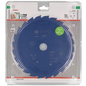Bosch Professional 1x Cirkelzaagblad Expert for Wood (voor hout, 254 x 2,1/1,6 x 30 mm, 24 tanden, Accessoire Accu-Cirkelzaag)