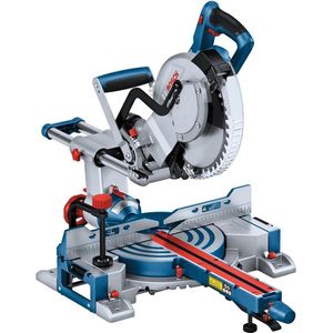Bosch Blauw GCM 18V-254 D Accu Afkortzaag | 254 mm | Zonder accu's en lader - 0601B51100