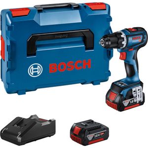 Bosch GSR 18V 90 C Accuschroefboormachine 2x 18VAh Accu'