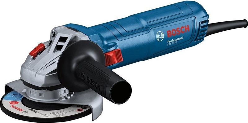 GWS Haakse Slijpmachine met Handgreep in Doos 06013A6101