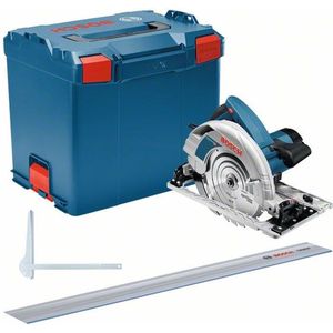 Bosch Blauw GKS 85 G Professional Cirkelzaag | 2200 W | 235 mm + geleiderail FSN 1400 - 0615990M92