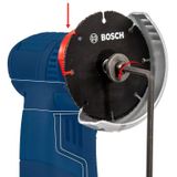 Gereedschap - Snijschijf - 180 mm - Stalen Behuizing - Karbidkorrels