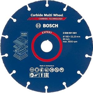 Bosch Professional 1x Expert Carbide Multi Wheel Doorslijpschijven (voor Hardhout, Ø 180 mm, Accessoires Grote Haakse Slijper)