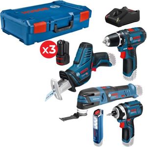 Bosch Professional 5 Toolkit 12V 0615990N1D combiset